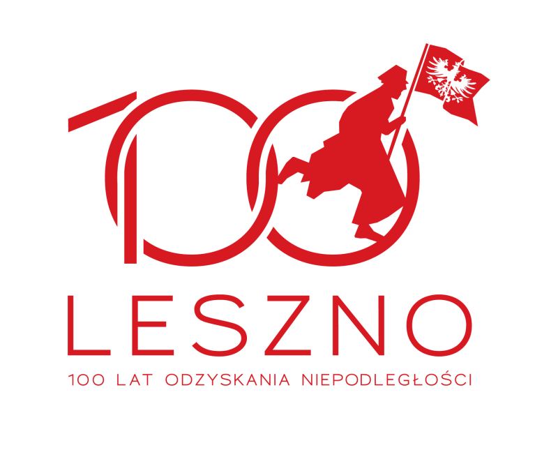 100 LAT LESZNO logo