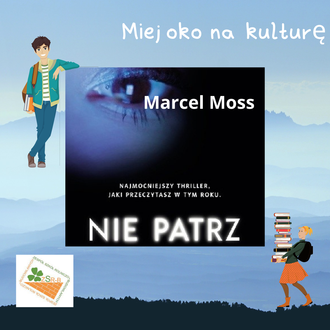 Plakat cyklu Miej oko na kulturę reklamujący okładkę książki Marcela Mossa