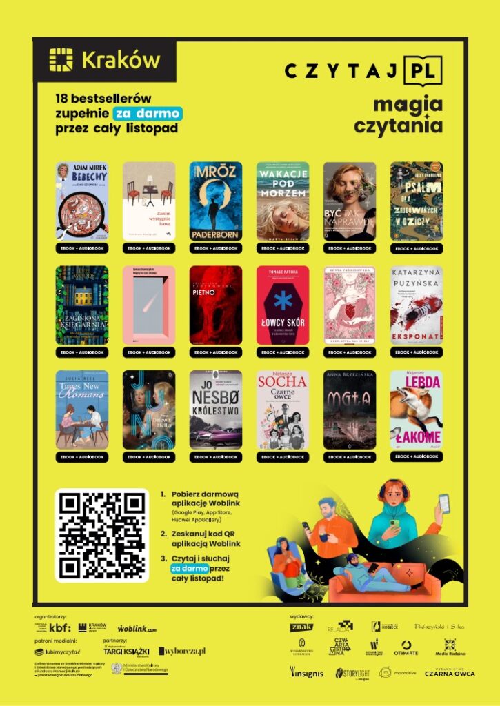 Magia czytania – weź udział w wielkim święcie czytelnictwa
