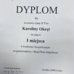 Konkurs fotograficzny z okazji Dnia Krajobrazu rozstrzygnięty - dyplom