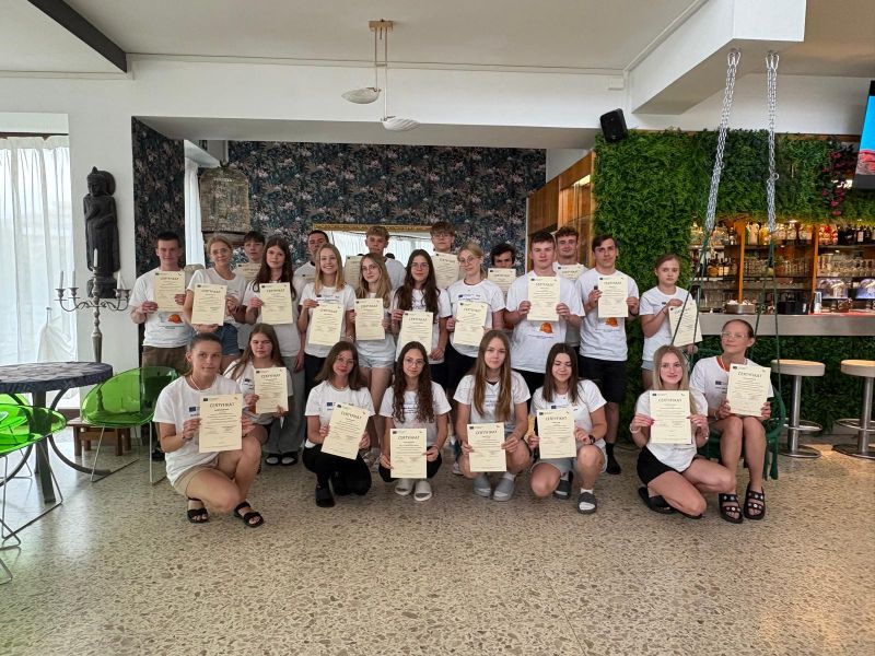 Erasmus + : Pożegnanie z Włochami