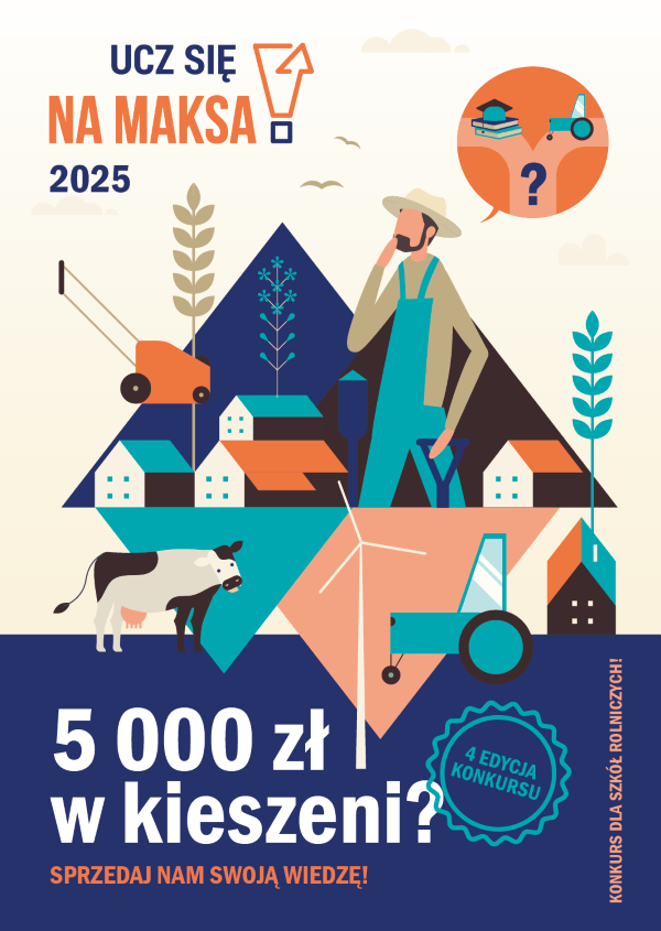 Konkurs „Ucz się na maksa”- plakat