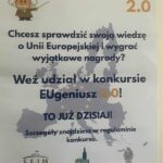 Uczennice naszej szkoły z sukcesami w konkursie wiedzy o Unii Europejskiej ” Eugeniusz 2.0”