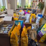 Zbiórka karmy dla zwierząt - zebrane dary