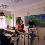 konkurs organizowany przez Samorząd Uczniowski na najpiękniej udekorowaną świątecznie salę