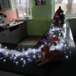 konkurs organizowany przez Samorząd Uczniowski na najpiękniej udekorowaną świątecznie salę