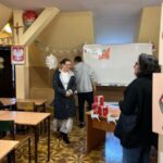 konkurs organizowany przez Samorząd Uczniowski na najpiękniej udekorowaną świątecznie salę