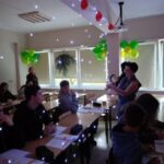 konkurs organizowany przez Samorząd Uczniowski na najpiękniej udekorowaną świątecznie salę