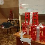 konkurs organizowany przez Samorząd Uczniowski na najpiękniej udekorowaną świątecznie salę