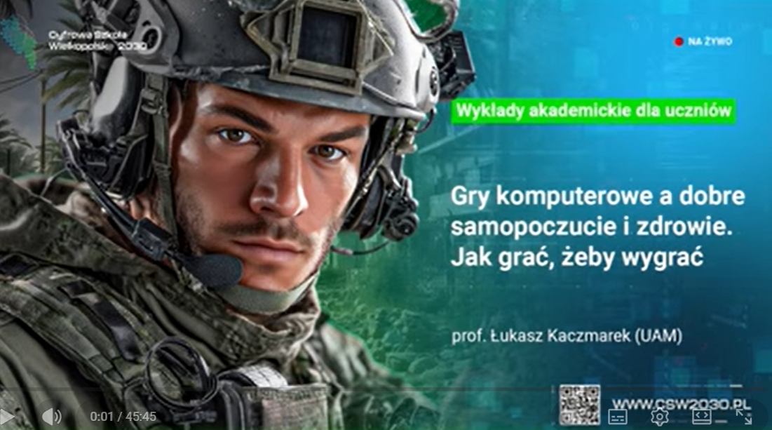 Jak Grać żeby Wygrać? - wykład on-line.