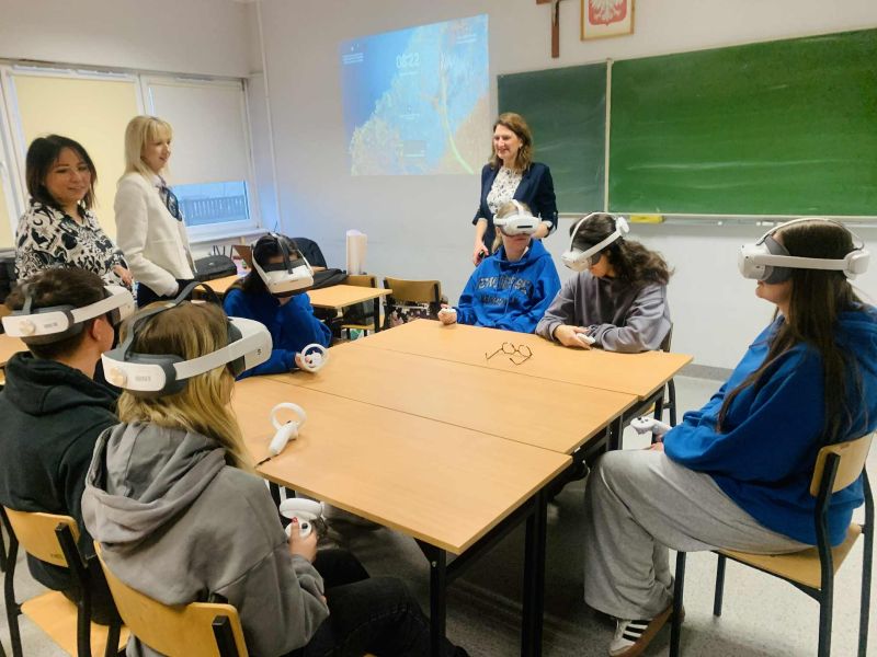 Warsztaty z doradztwa zawodowego z wykorzystaniem VR.