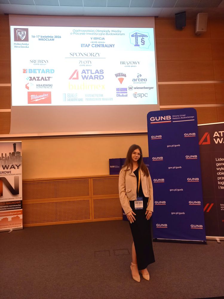 Natalia Krauze z tytułem finalisty