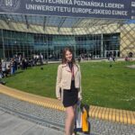 Natalia Krauze LAUREATKĄ ogólnopolskiej XXXIX edycji Olimpiady Wiedzy i Umiejętności Budowlanych podczas finału centralnego na Politechnice Poznańskiej.