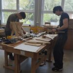 Uczniowie wykonują pracę konkursową na XIV ogólnopolskim konkursie Diamentowa Piła 2016