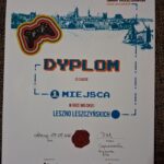 gra L.L.2 Wielki sukces naszych uczniów w GRZE MIEJSKIEJ „Leszno Leszczyńskich” - dyplom